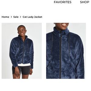 Oieselle Blue Teddy Jacket Cozy and Stylish sells out very year!